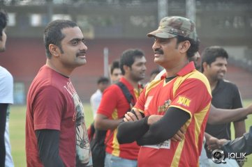 CCL 4 Telugu Warriors Match Practice and Press Meet